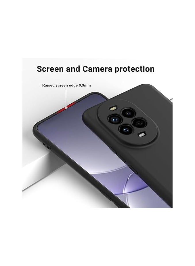 general Silicone Case Compatible with Huawei Nova 13 Pro 5G, Soft-Touch, Shockproof, DustProof, Antiskid Full Body Protection Cover with Lanyard Wrist Strap for Huawei Nova 13 Pro - Image 3