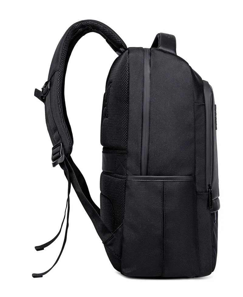 Arctic Hunter Black Casual Travel Backpack Water Resistant Unisex School College Bag with Built in USB Port and Laptop Compartment for Men and Women, B00120C, Black  | Best Price UAE