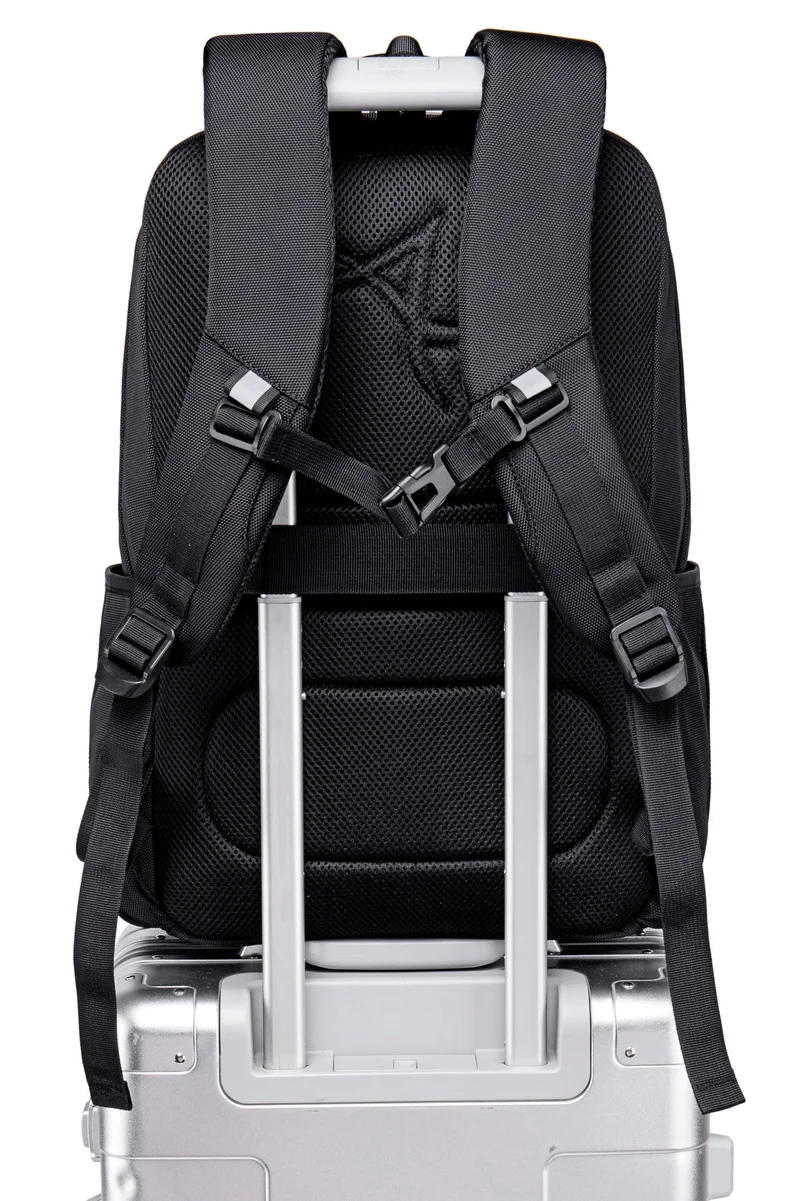 Arctic Hunter Black Casual Travel Backpack Water Resistant Unisex School College Bag with Built in USB Port and Laptop Compartment for Men and Women, B00120C, Black  | Best Price UAE