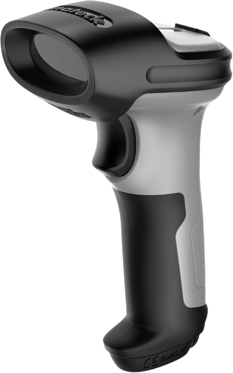 Inateck 2D Barcode Scanner, Wireless Bluetooth QR Code Scanner with AI APP & SDK, 180-Day Battery Life, Fast & Accurate Scanning, Compatible with iOS/Android/Windows, BCST-72 - Image 1
