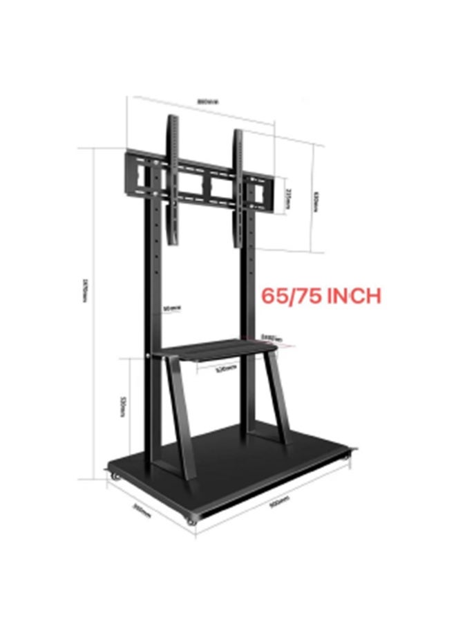 eZon Mobile TV Stand for 55-75 inches Screen