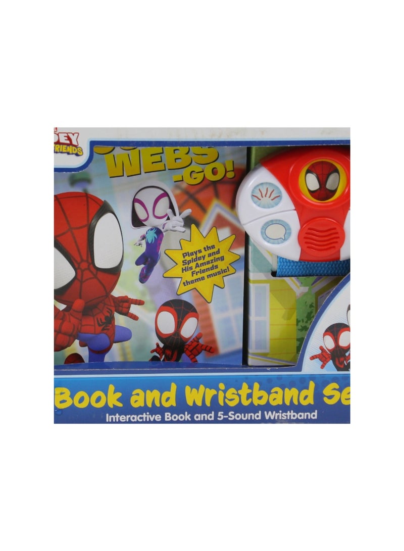 مجموعة كتاب وسوار سبايدرمان سبايدي وأصدقائه المذهلين - Image 3