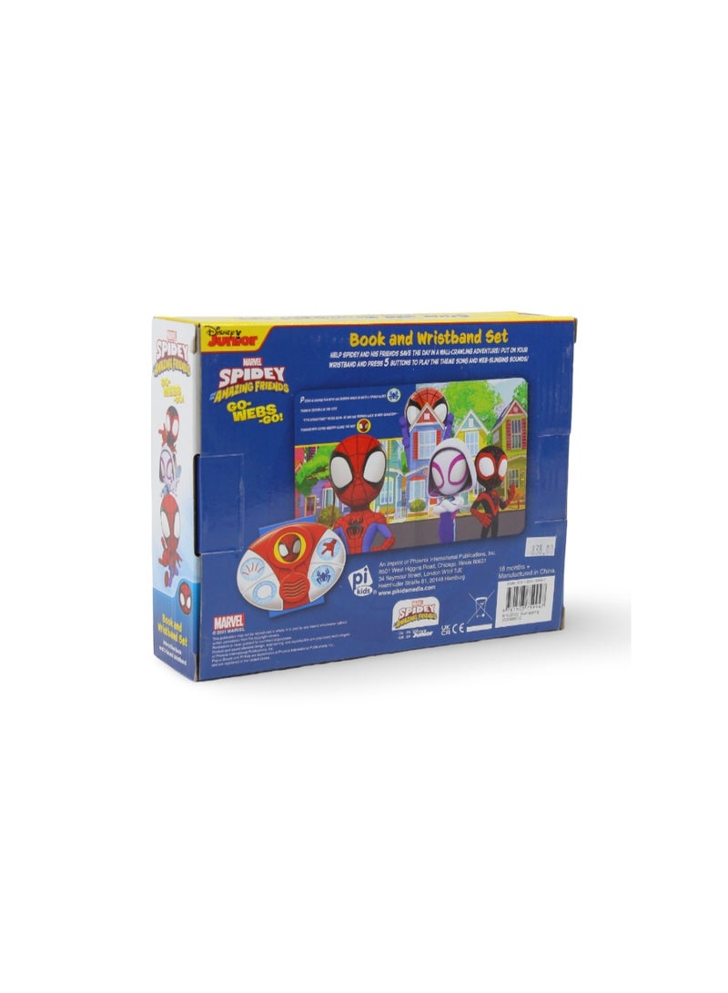 مجموعة كتاب وسوار سبايدرمان سبايدي وأصدقائه المذهلين - Image 2