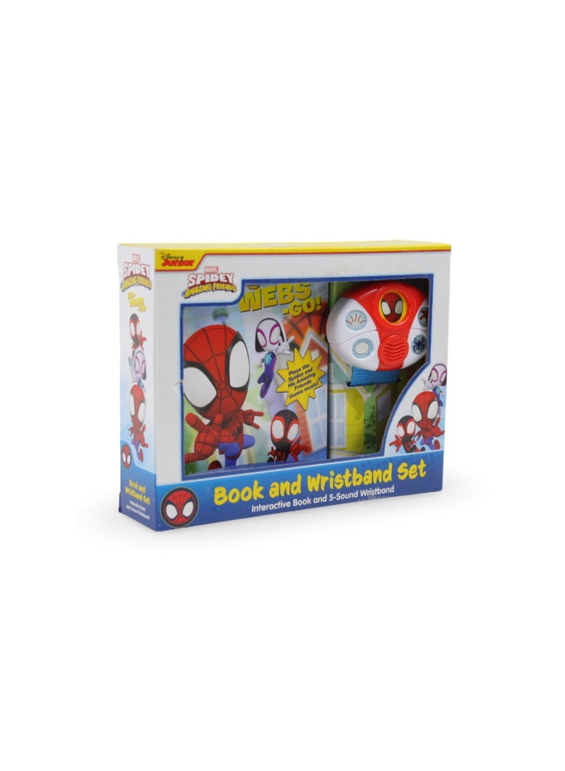 مجموعة كتاب وسوار سبايدرمان سبايدي وأصدقائه المذهلين - Image 1