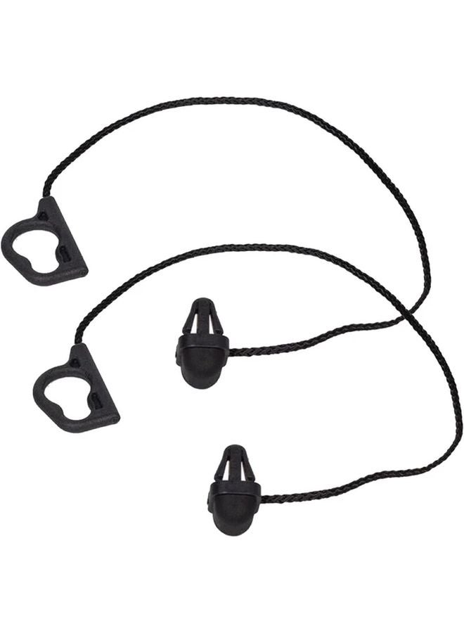 2 Pack Car Rear Cargo Tie Down Straps Easy Snap Mounting Front Location Variant Color - Image 1