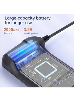 inskam Borescope Camera with Light, 16.5ft/5M Flexible Industrial Endoscope Camera, IP67 Waterproof Endoscope, 1080P HD Inspection Camera, Auto Repair Plumbing House Auxiliary Inspection  - Image 4