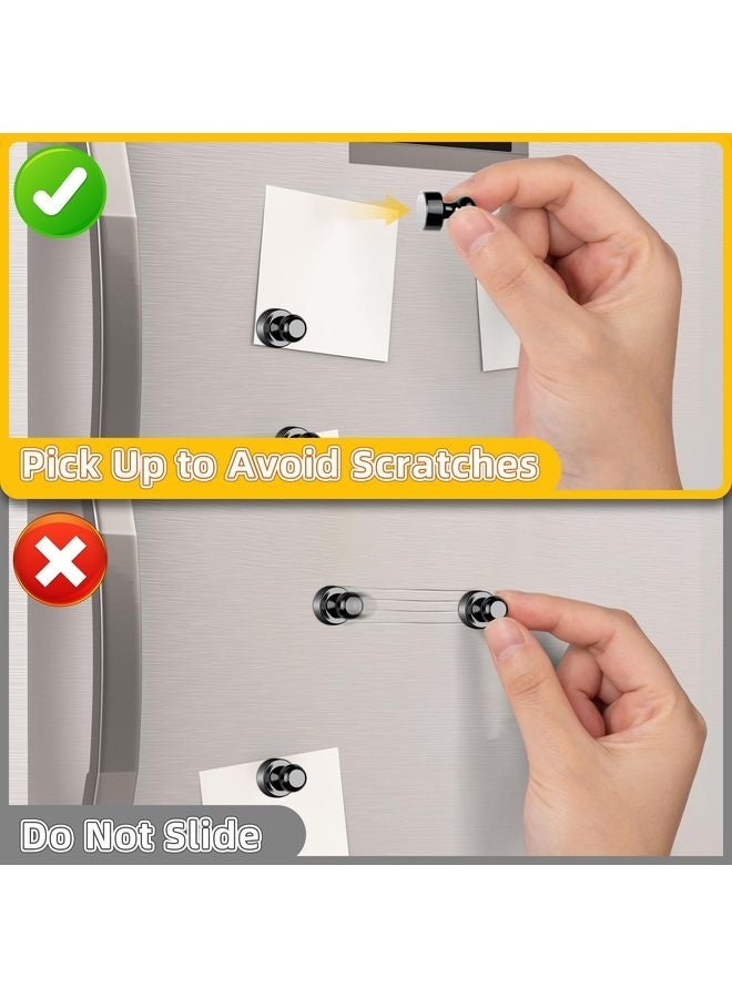 هومستر مغناطيسات الثلاجة ، 16pcs مغناطيسات قوية ثلاجة مقاطع مغناطيسية صغيرة لللوحة البيضاء ثلاجة دبابيس دفع مغناطيسية صغيرة مكتب ثقيل المطبخ كابينة رحلة لطيف الفصول الدراسية منظمة الأدوات - Image 5