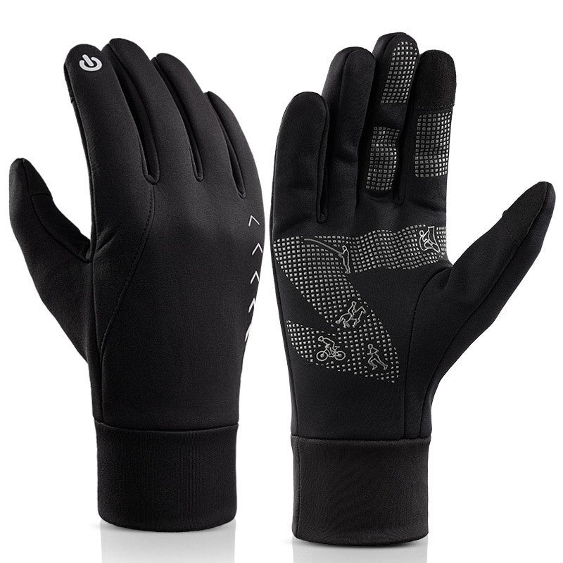 Sports Gloves With Air Cushion Anti Slip Wear Resistant Protection For Fitness Cycling And Outdoor Activities - Image 1