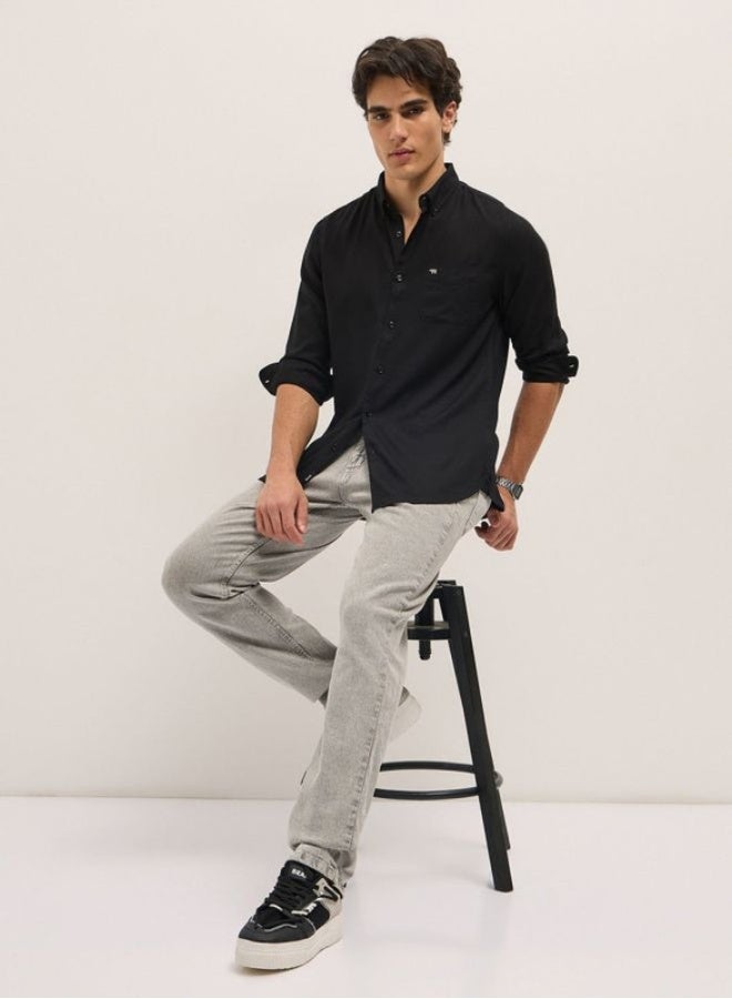 THE BEAR HOUSE Men's Shirt for Casual and Formal Wear | Classic Button-Down Style for Office, Daily Use, Travel, Events & All-Season Outfits | Versatile & Stylish Wardrobe Essential for Every Occasion  - Image 5