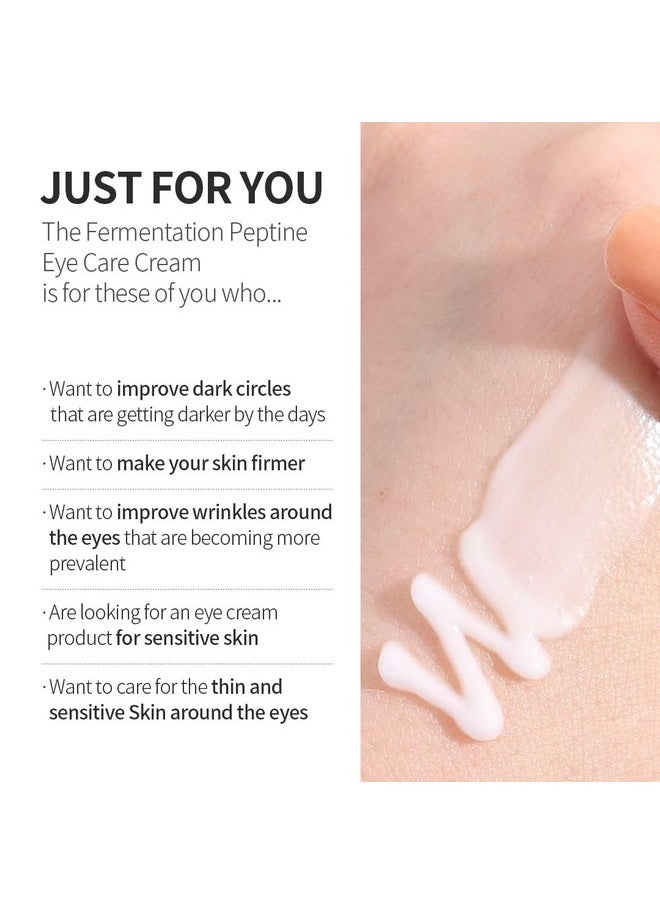 SWANICOCO - Fermentation Peptine Eye Care Cream (Tube 20Ml) Improve Dark Circles Antiaging Contains 8Types Of Peptide Wrinkles Daily Wrinkle Eye Cream - Image 1