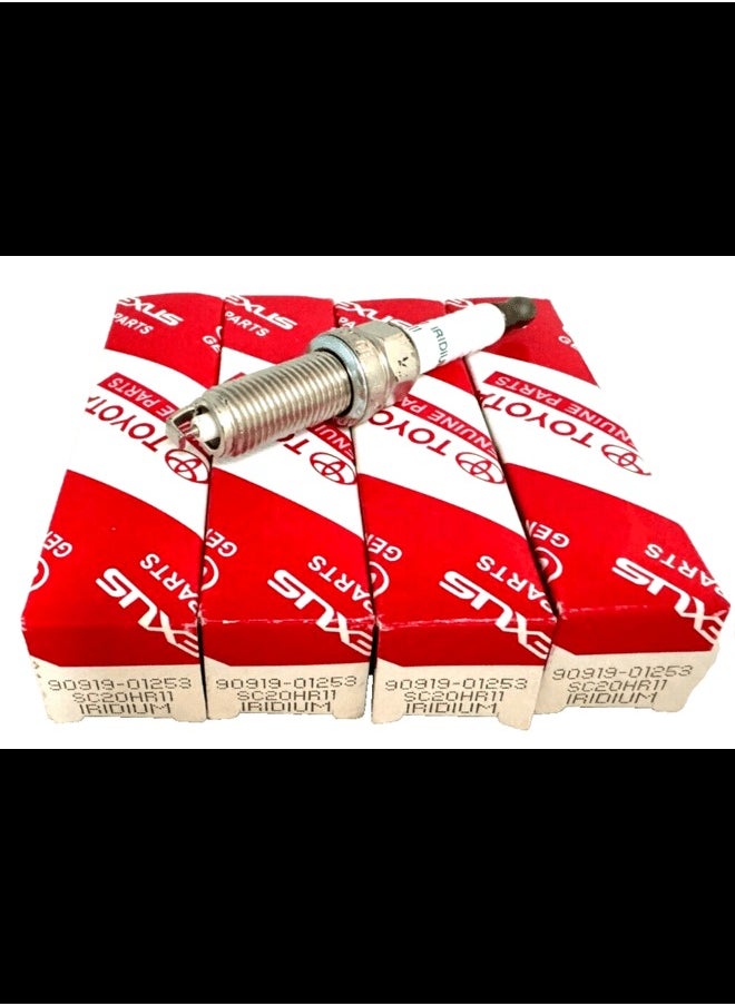 SPARK  PLUG TOYOTA 90919-01253 - set of 4 pcs