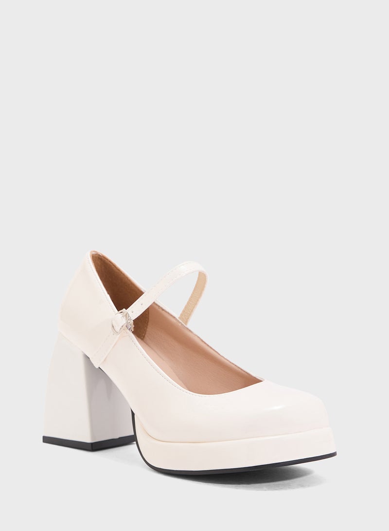 ELLA Heeled Mary-Jane Pump  - Image 2