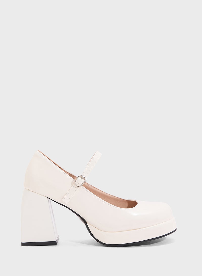 ELLA Heeled Mary-Jane Pump  - Image 1