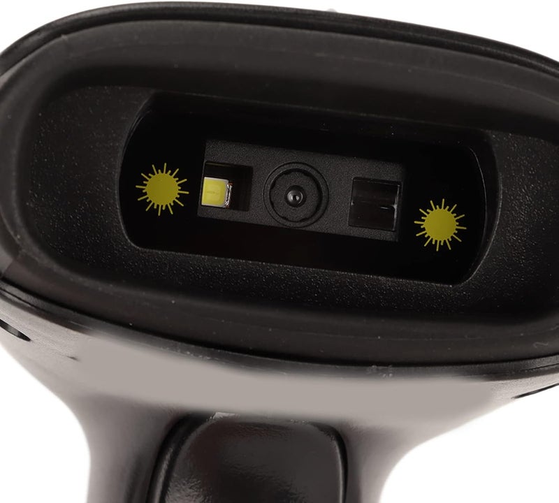 1D 2D Handheld Barcode Scanner, Ergonomic USB Wired Barcode Reader, Commercial Device with Extra Long 1.5m Cable, Ideal for Retail, Warehousing, Logistics & Postal - Image 2