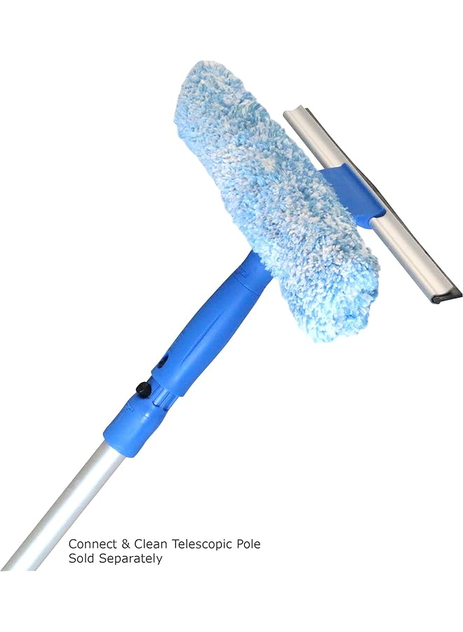 إيروريكس أداة تنظيف النوافذ الاحترافية 2 في 1 من الألياف الدقيقة وممسحة 10 بوصات - Image 4