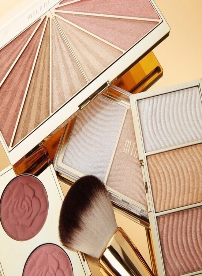Milani Luminoso Glow Shimmering Face Palette – Radiant Highlighter, Blush & Bronzer for Luminous Glow - Image 2