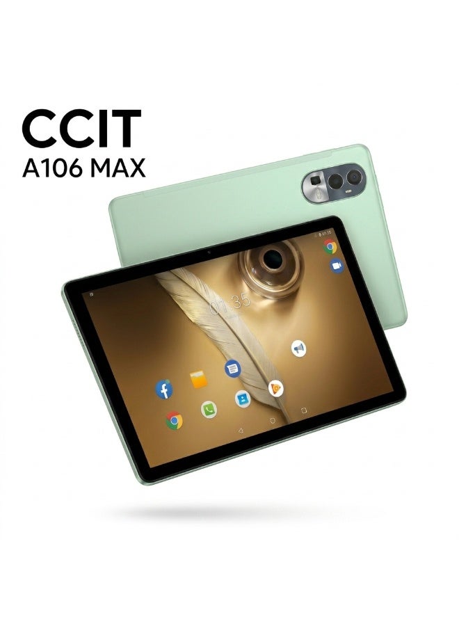 سي سي اي تي تابلت CCIT A106 متعدد الوظائف، يدعم جميع شبكات 5G، مساحة تخزين ضخمة 8+512 جيجابايت، كاميرا مزدوجة عالية الدقة 8+13 ميجابكسل، كمبيوتر لوحي محمول للاتصالات اللاسلكية - Image 4