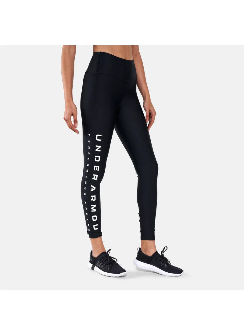 اندر ارمور Women's HG Armour Branded Leggings