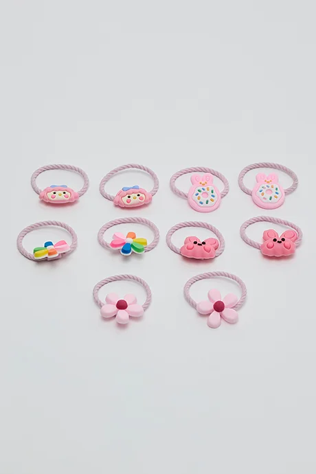 R&B 30 Pack Ponytail Hairbands