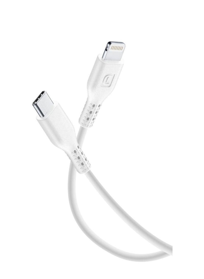 سيلولار لاين كابل شحن ونقل بيانات من USB-C الى هاتف iPhone و iPad و iPod من سيلولار لاين - Image 1