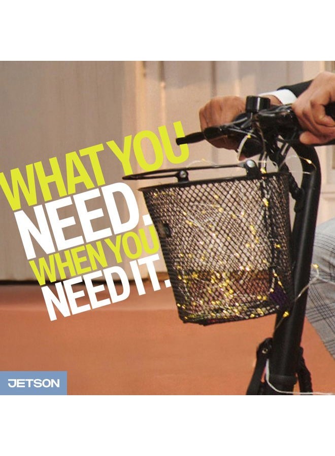 JETSON Front Bicycle Basket| Iron Basket| Jetson Bolt Compatible | Jetson Bolt Pro Compatible | Jetson LX10 Compatible | Jetson AxleCompatible | Jetson J5 Compatible | Jetson J8 Compatible - Image 4