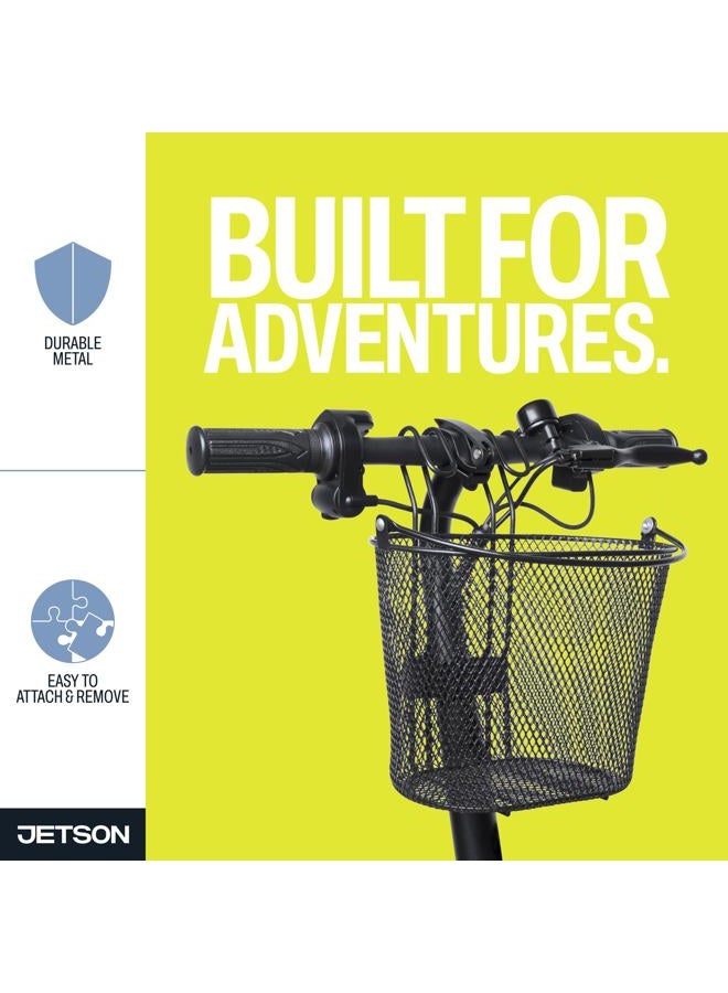 JETSON Front Bicycle Basket| Iron Basket| Jetson Bolt Compatible | Jetson Bolt Pro Compatible | Jetson LX10 Compatible | Jetson AxleCompatible | Jetson J5 Compatible | Jetson J8 Compatible - Image 3