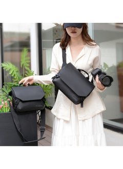 Generic SLR Camera Bag Anti-theft Digital Camera Shoulder Bag Men's And Women's Photographic Equipment Crossbody Bag Lightweight Micro Single Camera Bag-Color:Black-Dimensions:Small Size  - Image 2