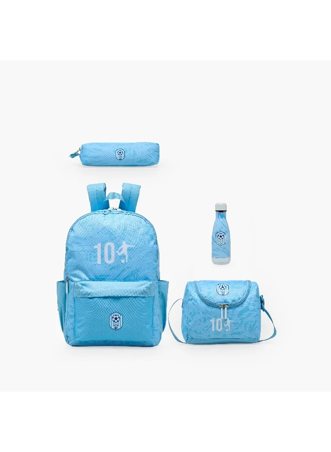 Lifestyle 17 Inch-Backpack-Set Of 4-10 Print- (600D Polyester W/Pvc) Soccer \ 43X29X16