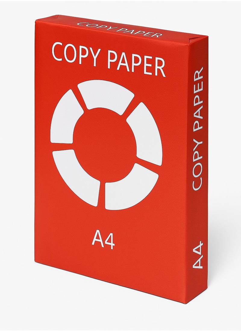 Generic COPY PAPER A4 – White Paper, Red Box | 500 Sheets x 5 Reams | 1 Carton  - Image 2