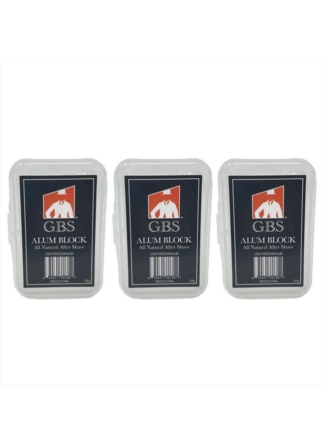 Alum Block Bar Travel Cases, Pack of 3 (100 Grams Per Bar) Potassium Shaving Alum - pzsku/Z5E9173C9D92E0799E8EDZ/45/_/1690805095/0dcbbdd9-a865-4bc5-96af-21a7c8e79545