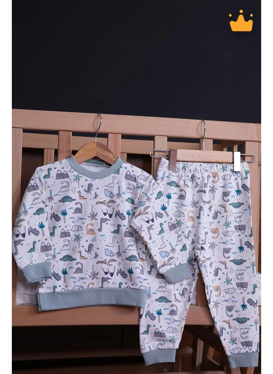 Baby Hola Babyhola 1-6 Years Unisex Girl Boy Pajama Set Home Clothing Tracksuit Set