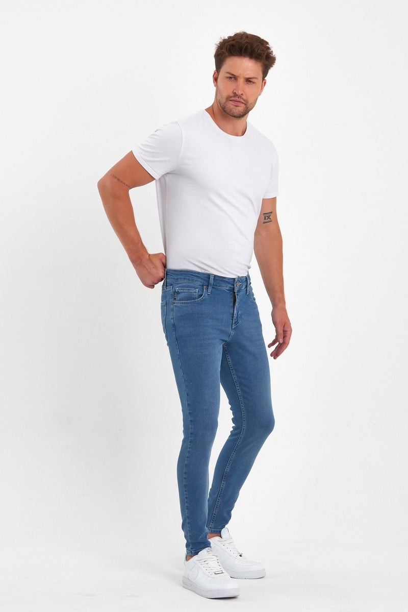 Rodi Men's Jean Trousers Super Skinny Tiger 028 RD23YE011510  - Image 4
