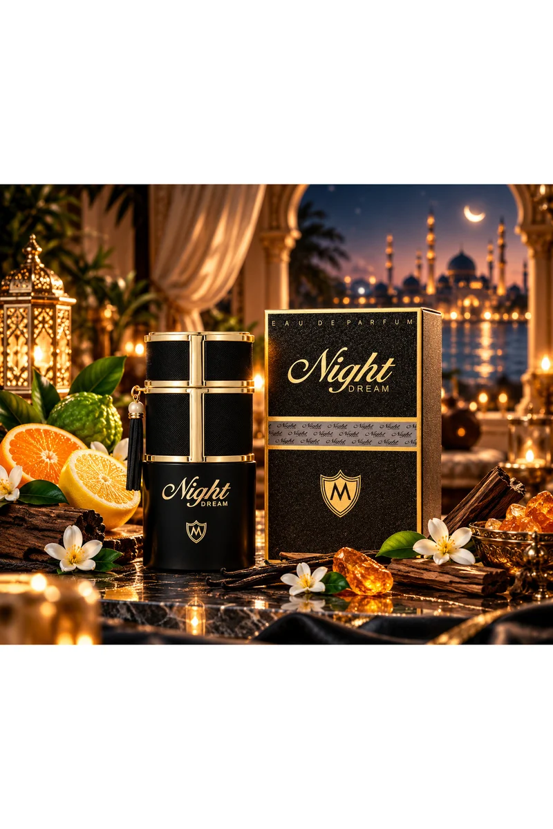 mahabub Night Dream Eau De Parfum 100ml | Citrus, Woody & Amber Fragrance