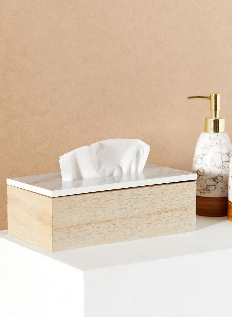 AURORA Marble Tissue Box