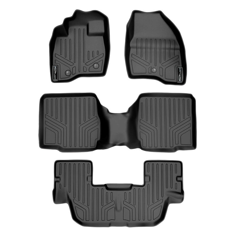 MAXLINER Floor Mats 3 Row Liner Set for 20112014 Ford Explorer