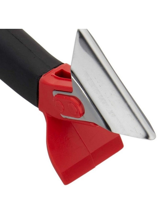 Allway 3 in 1 Caulk Tool with Comfortable Soft Grip Handle Red and Black 4.13 x 9.6 x 24.6 cm CT31 - Image 4