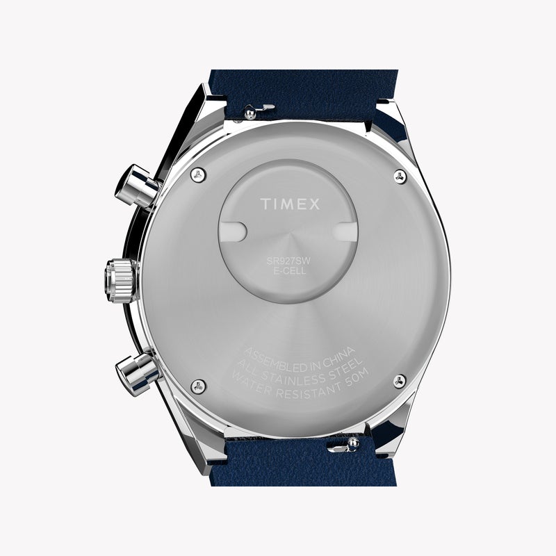 TIMEX Q Timex Chronograph 40mm Strap Watch TW2Y36100 | Stylish Sporty Timepiece - Image 4