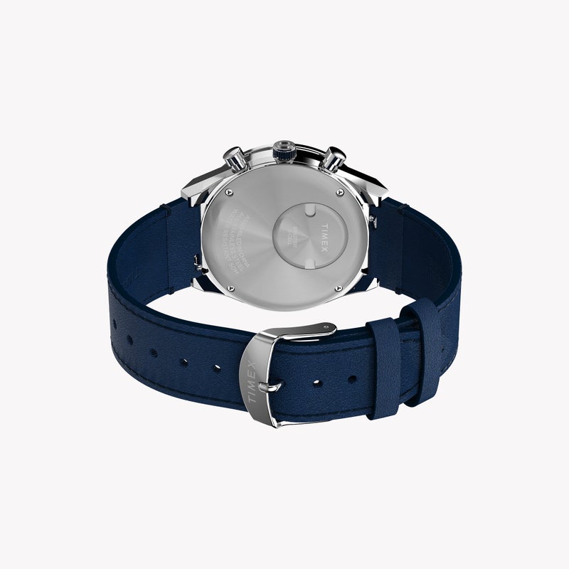 TIMEX Q Timex Chronograph 40mm Strap Watch TW2Y36100 | Stylish Sporty Timepiece - Image 5
