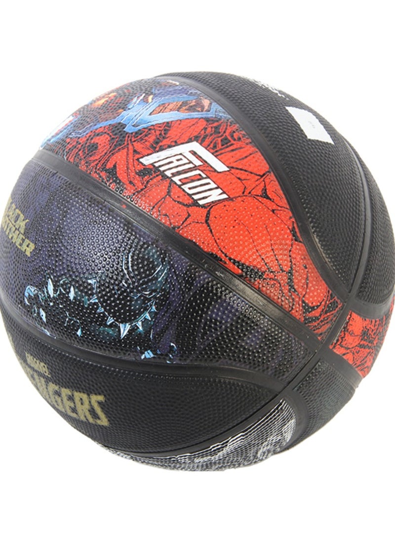 جوريكس كرة السلة، كرة سلة عالية الجودة لجميع الملاعب، كرة سلة شكل أبطال مارفل الأرملة السوداء,للعب في الأماكن المغلقة أو الهواء الطلق للمسابقات اللعب الترفيهي للأولاد والبنات والبالغين والأطفال - Image 5