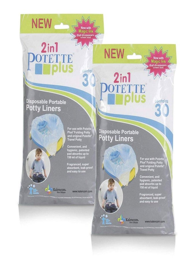 Kalencom Potette Plus Liners - 30 Liners Pack of 2 - Image 1