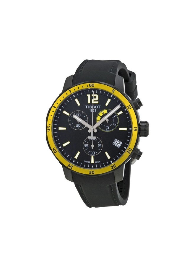 TISSOT - Quickster Soccer World Cup Black Dial Men's Watch - Image 1