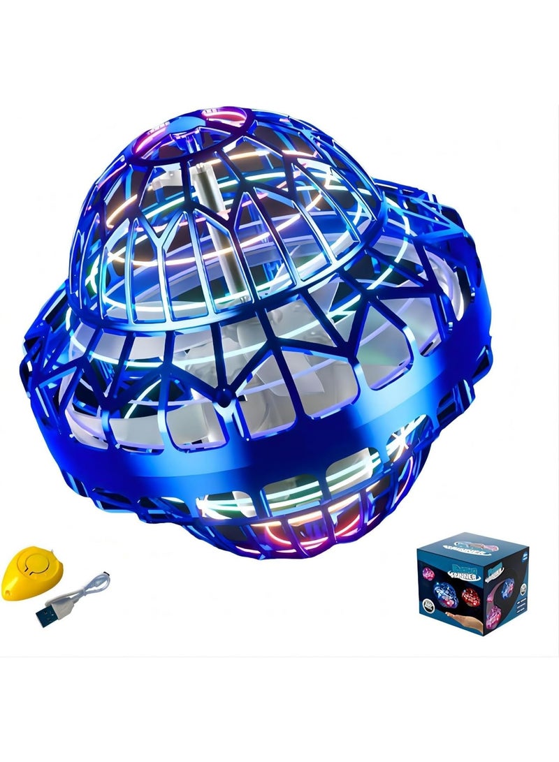 Arabest Flying Orb Ball, Flying Spinner Ball Toy, Cosmic Globe Light Up Boomerang Hover Spinner Ball, Birthday Cool Toys Gifts for 6 7 8 9 10+ Year Old Boys Girls Teens Indoor Outdoor - Image 1