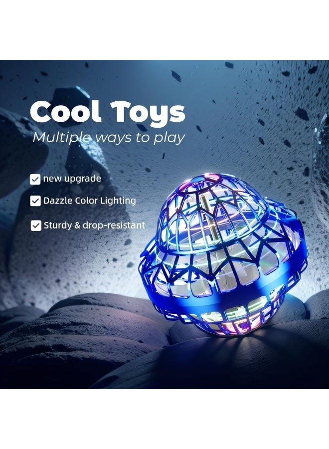 Arabest Flying Orb Ball, Flying Spinner Ball Toy, Cosmic Globe Light Up Boomerang Hover Spinner Ball, Birthday Cool Toys Gifts for 6 7 8 9 10+ Year Old Boys Girls Teens Indoor Outdoor - Image 5