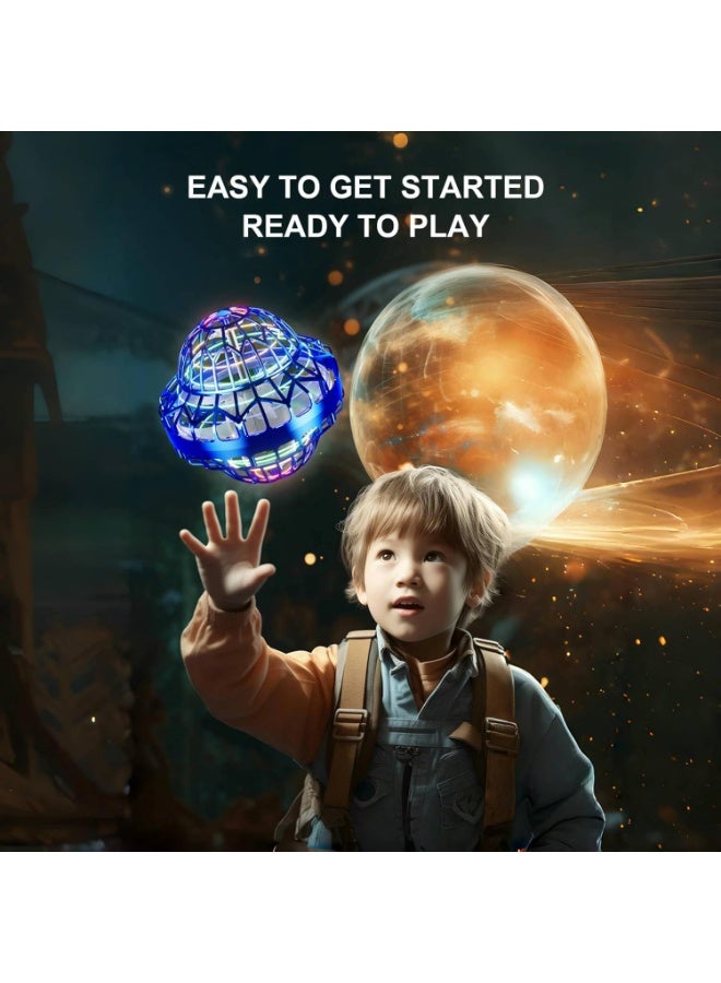 Arabest Flying Orb Ball, Flying Spinner Ball Toy, Cosmic Globe Light Up Boomerang Hover Spinner Ball, Birthday Cool Toys Gifts for 6 7 8 9 10+ Year Old Boys Girls Teens Indoor Outdoor - Image 3