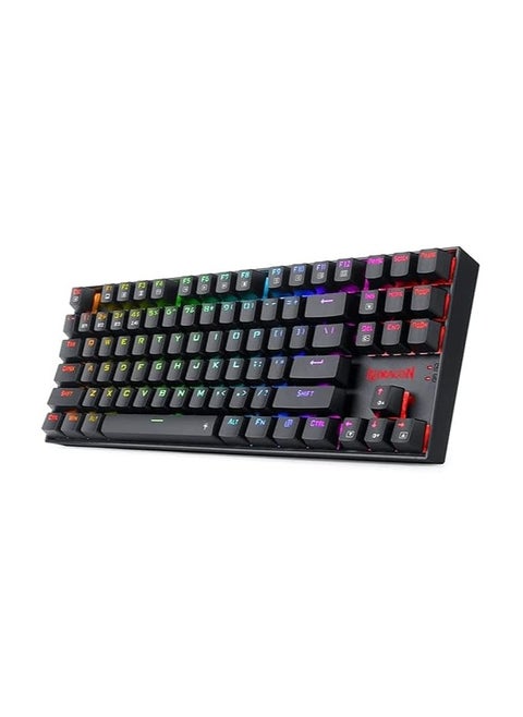 REDRAGON K552 KUMARA PRO RGB Wireless Gaming Mechanical Keyboard – Blue Switches, Dual Mode (Wireless 2.4GHz, Bluetooth & Wired), 18 RGB Modes, Hot-Swappable, USB-C