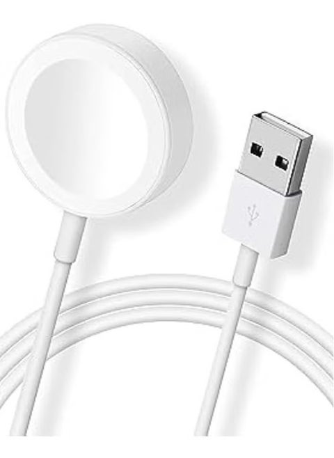 Magnetic Fast Charger for Apple Watch, Compatible with Series 8/7/6/5/4/3/2/SE, 3.3ft (1m) Wireless Charging Cable for iWatch - Portable & Efficient Charging