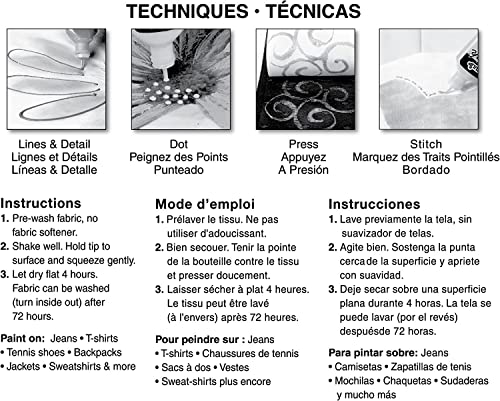 Tulip Puff Paint 20-Color Party Pack, Multi-Surface, Premium Quality, Nontoxic & Waterproof Craft Paint, Permanent on Fabric, Rainbow - Image 3