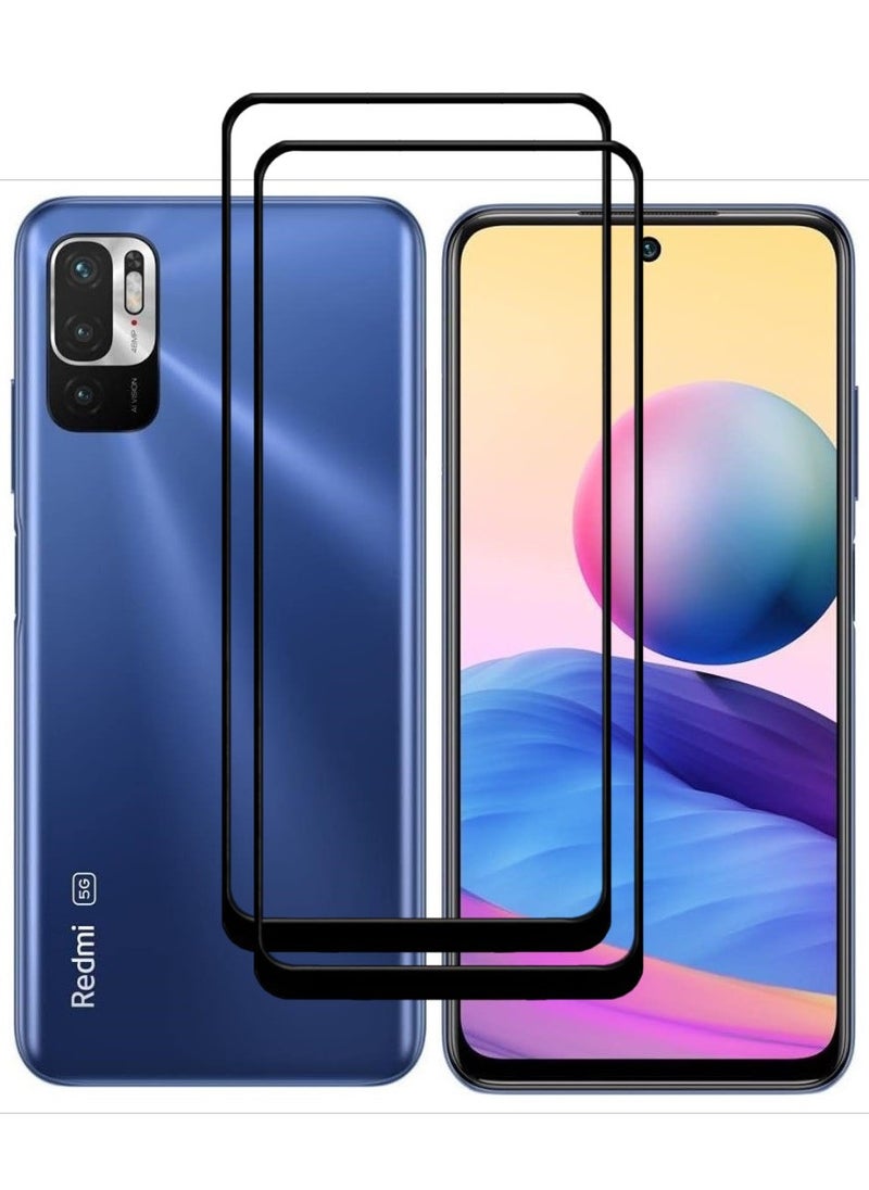 ACLIX 2 Pieces Antistatic ESD Dustproof Premium Quality High Definition Tempered Glass Screen Protector Designed For Xiaomi Redmi Note 10 5G - Image 1