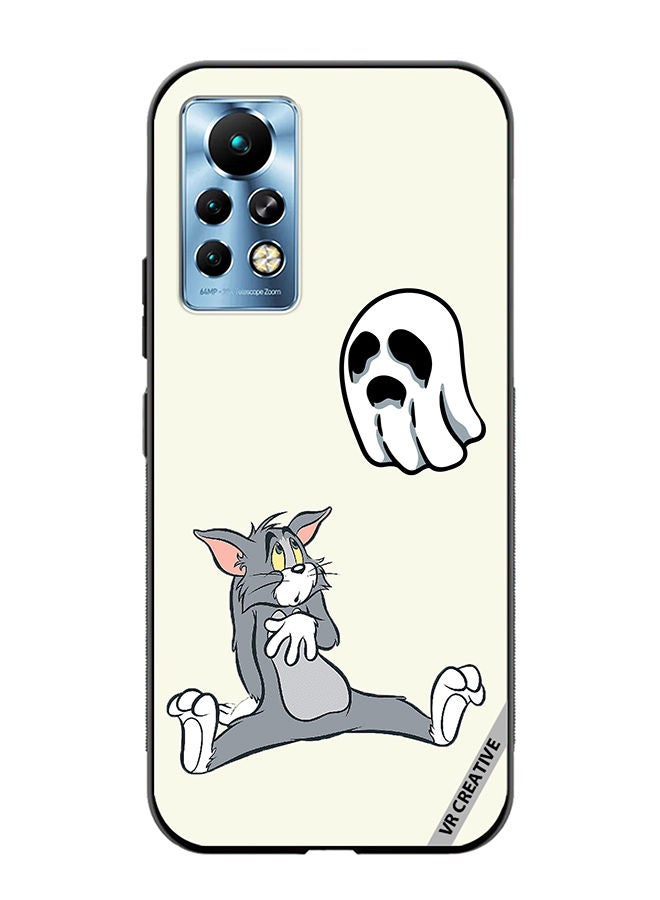 VR CREATIVE Protective Case Cover For Infinix Note 11 Pro Tom Scared Design Multicolour - Image 1