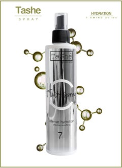Tashe Thermal Protection Non‑Rinse Detangling Hair Spray – 7 Amino Acids & Keratin Infused for Intense Moisture, Smoothing & Ultra Shine, 250 ml  - Image 2